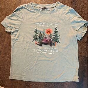 Graphic Short Sleeve Tee - green